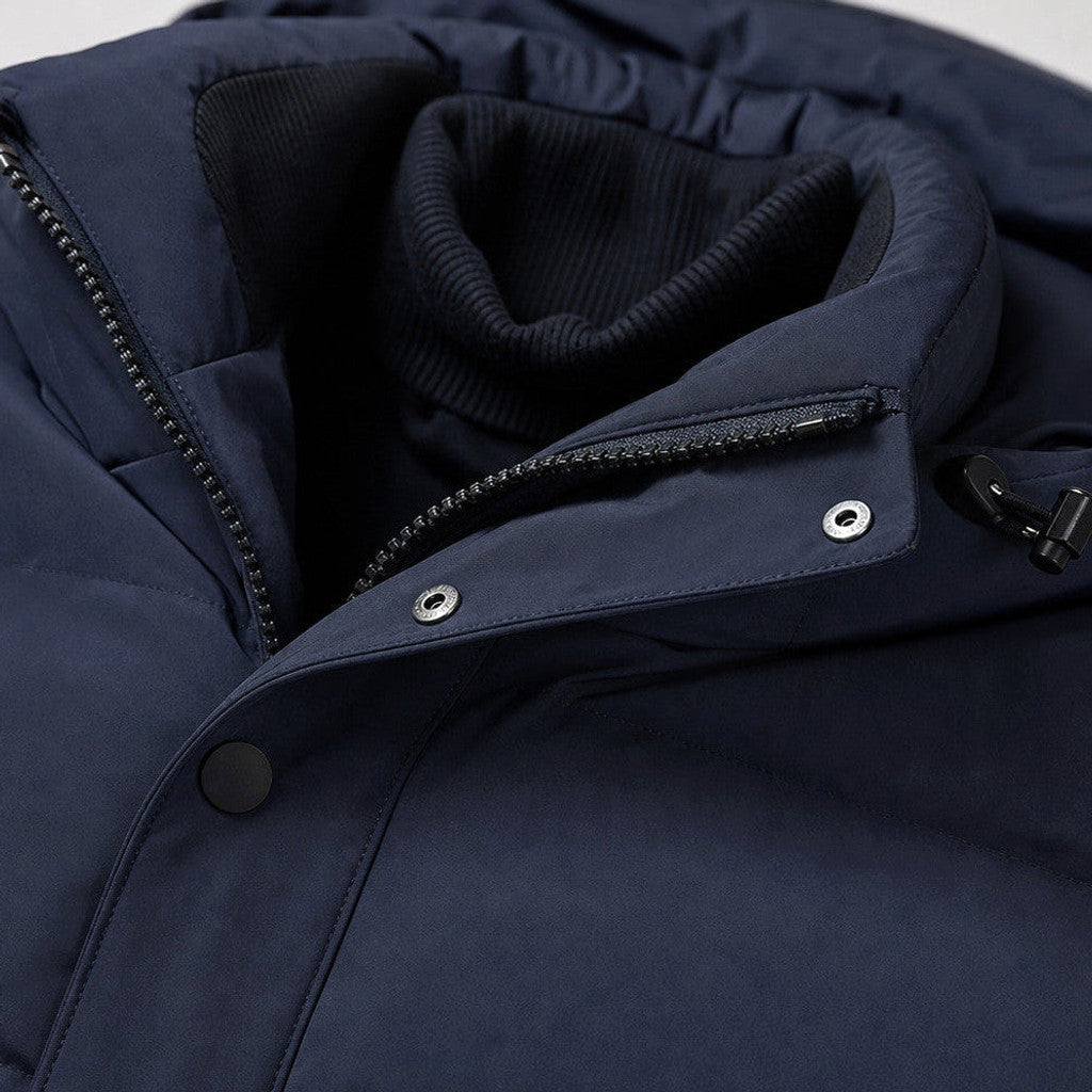 Kestrel | Packable Down Coat Hooded Parka – Product Photo