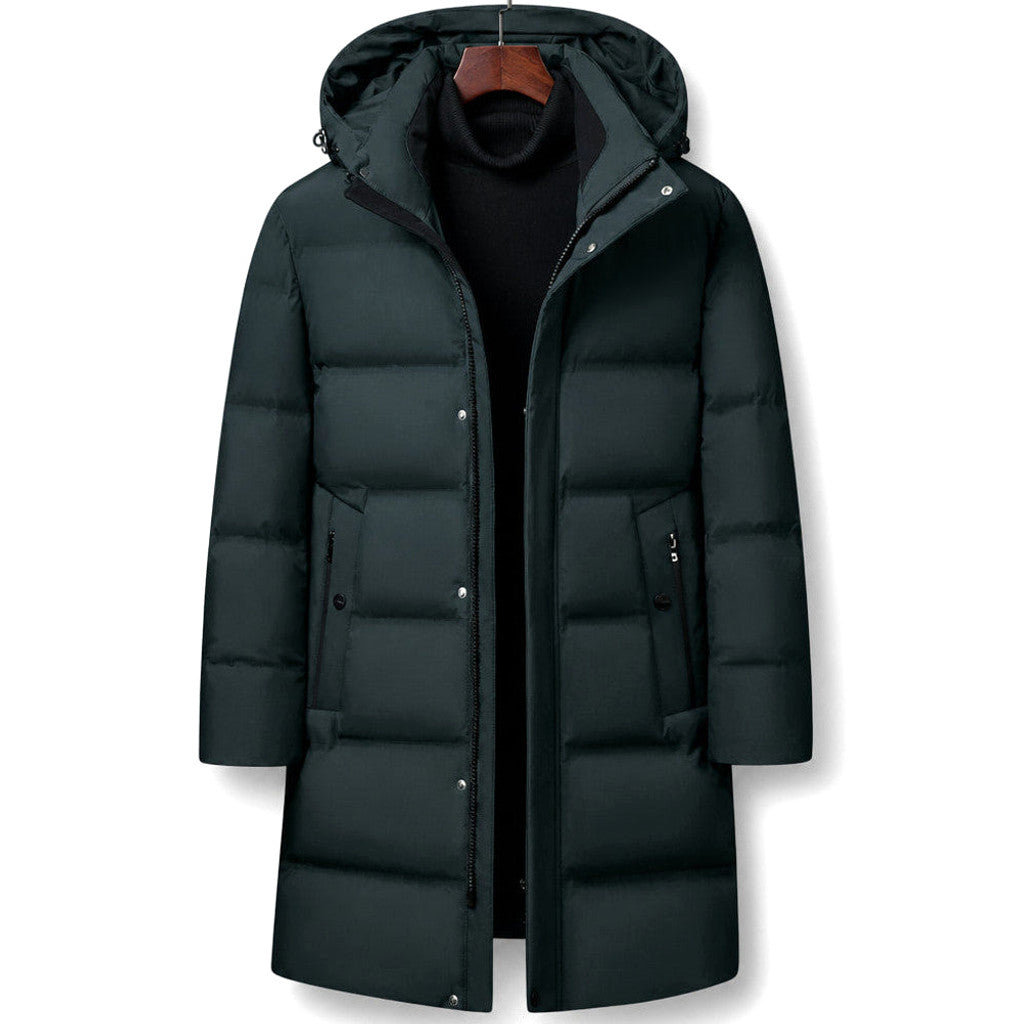 Kestrel | Packable Down Coat Hooded Parka – Product Photo