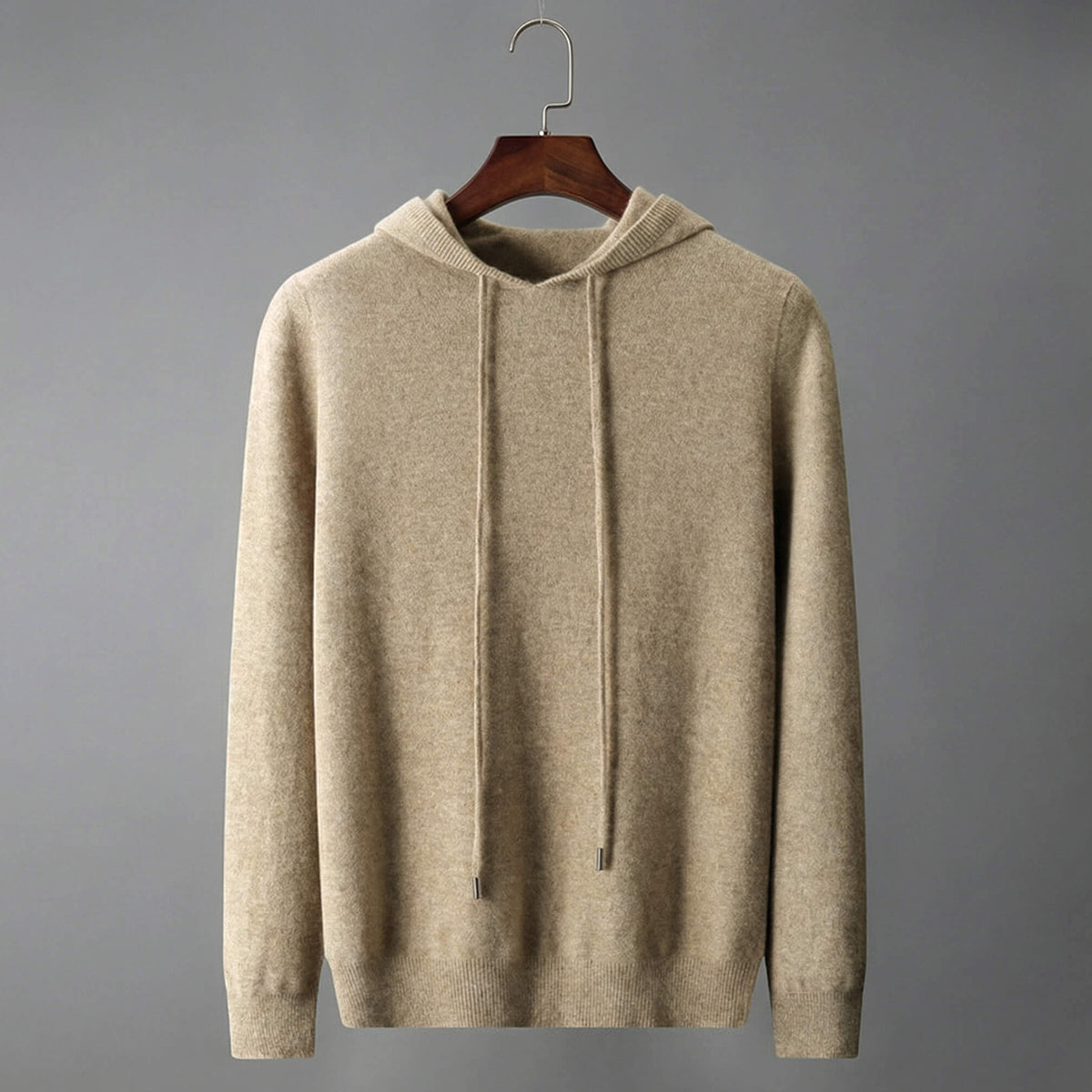 Keverne | Knitwear Hoodie Merino Knit – Product Photo