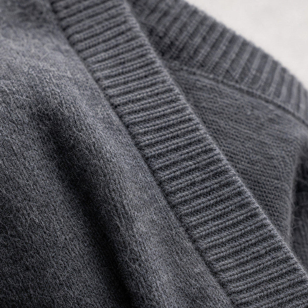Lemuel | Sweater Vest V-Neck Button-Up Knit – Product Photo