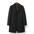 Oakhurst | Wool Coat Single Breasted Black Black – Product Photo