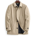 Orland | Duffle Coat Quilted Lining Wind-Resistant Beige – Product Photo
