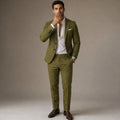 Ravorn | Trouser Blazer Set Slim Fit Tailored Two-Piece Olive Green – Product Photo