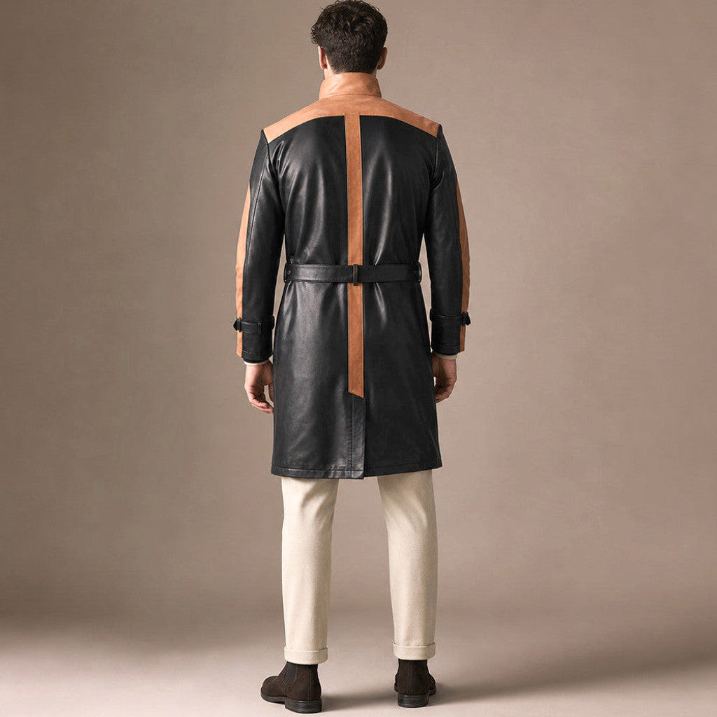 Stanton | Trench Coat Belted Sheepskin – Product Photo