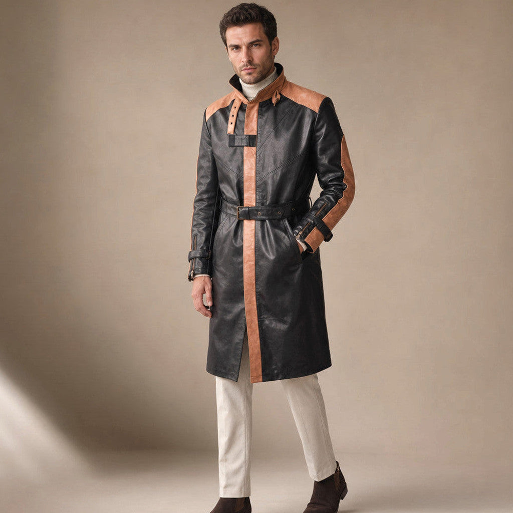 Stanton | Trench Coat Belted Sheepskin – Product Photo