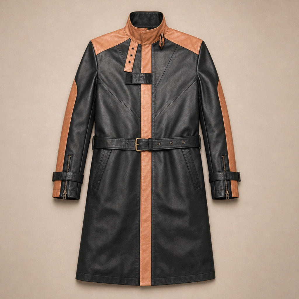 Stanton | Trench Coat Belted Sheepskin – Product Photo
