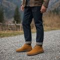 Dealer Boots Suede Crepe Sole Brown – Product Photo
