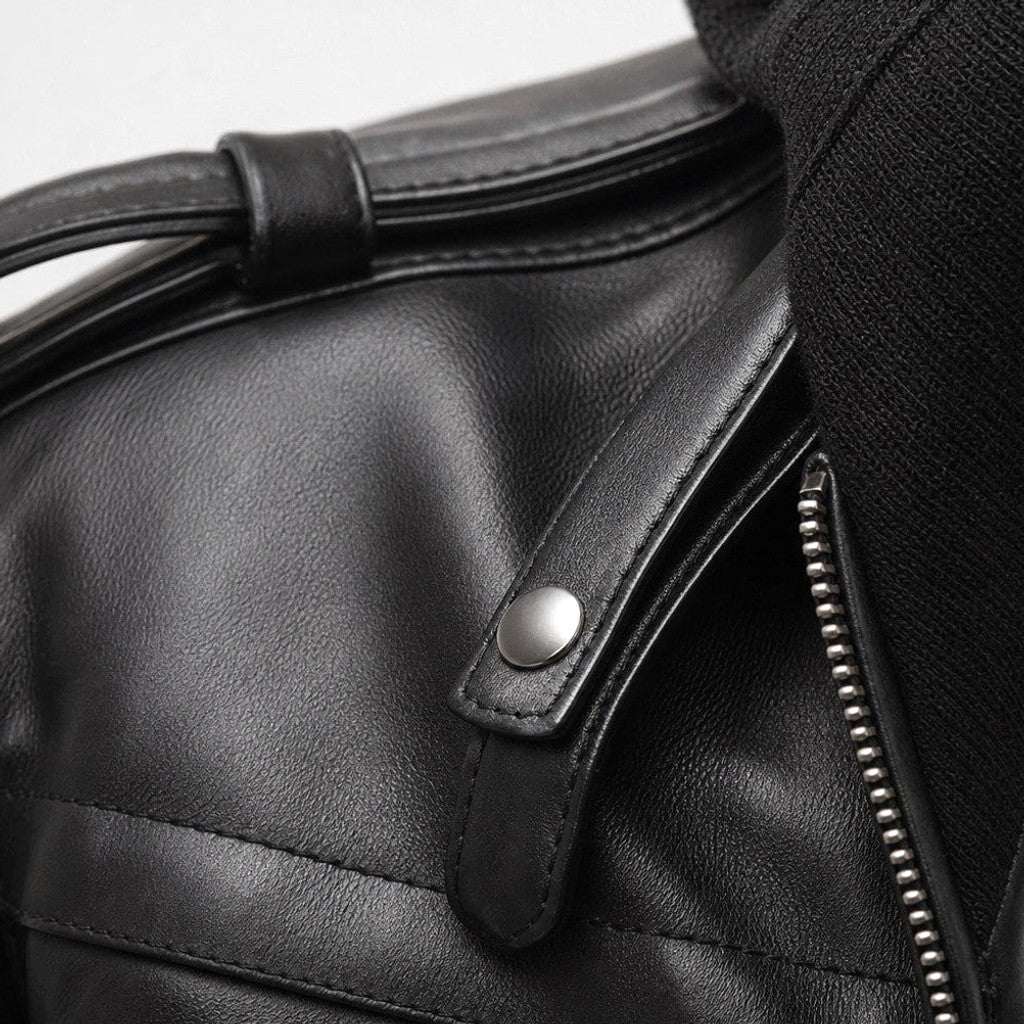 Wellington | Bomber Jacket Sheepskin Removable Hood – Product Photo