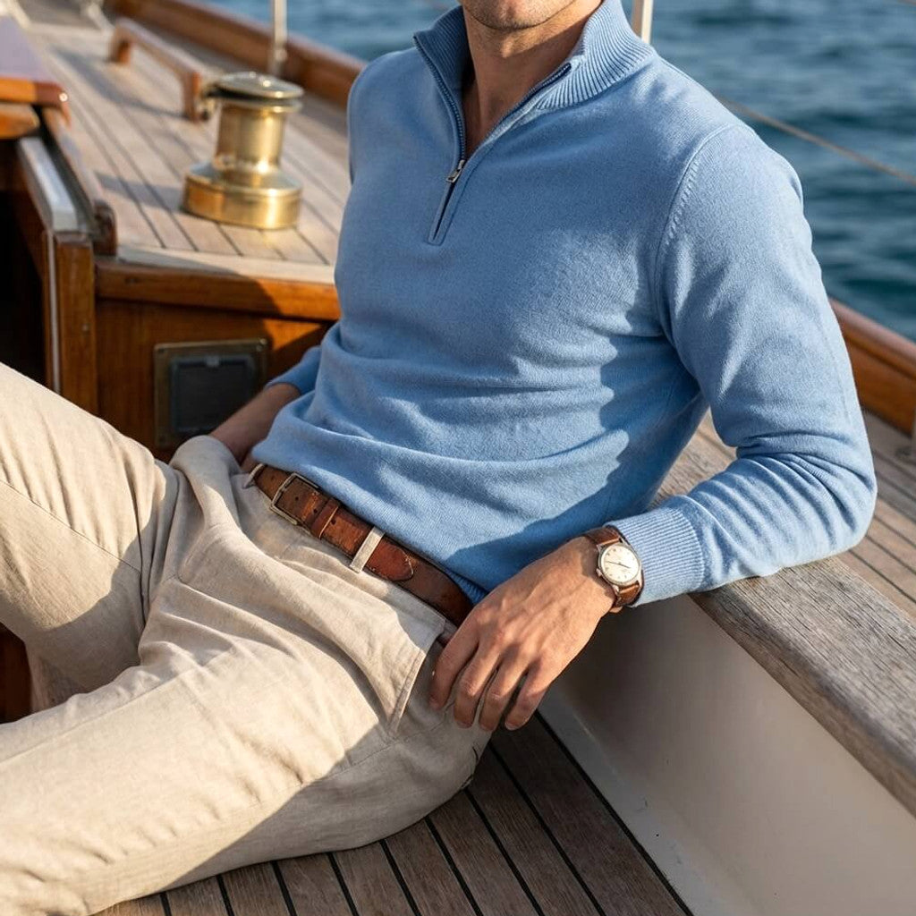 Westbrook | Half Zip Pullover Funnel Collar – Product Photo