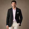 Wrenfell | Blazer Herringbone Regular Fit Black – Product Photo