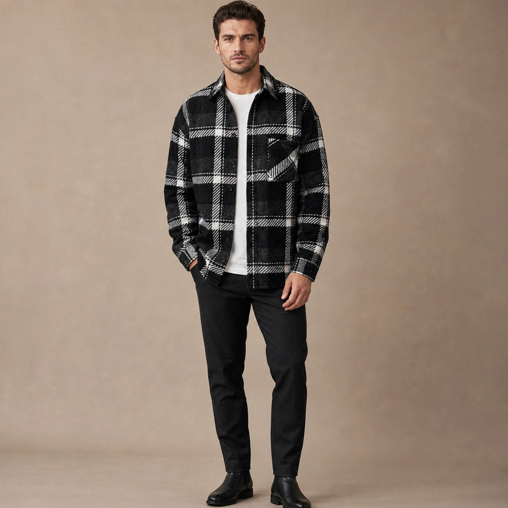 Walcott | Sleeveless Overshirt Flannel Check