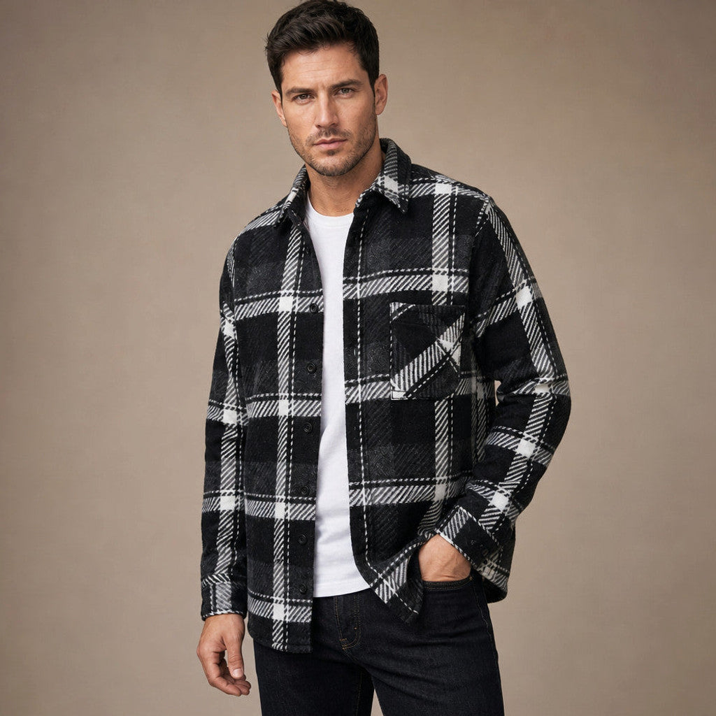 Walcott | Sleeveless Overshirt Flannel Check