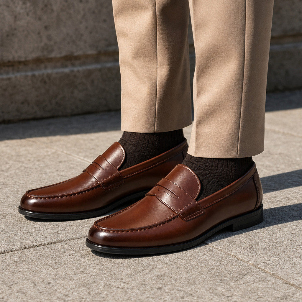 Winthrop | Slip-On Loafers Leather Upper
